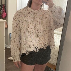 Popcorn sweater